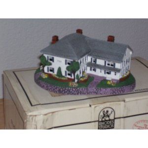 Norman Rockwell The Rockwell's Residence #82281 Poly Resin Brand New in Box